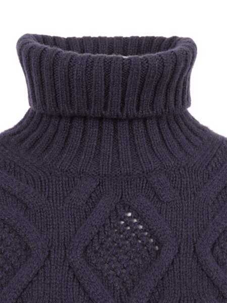 Pulovere Kangra REGULAR FIT TURTLENECK SWEATER Blue Femei (BM 18764754) 4