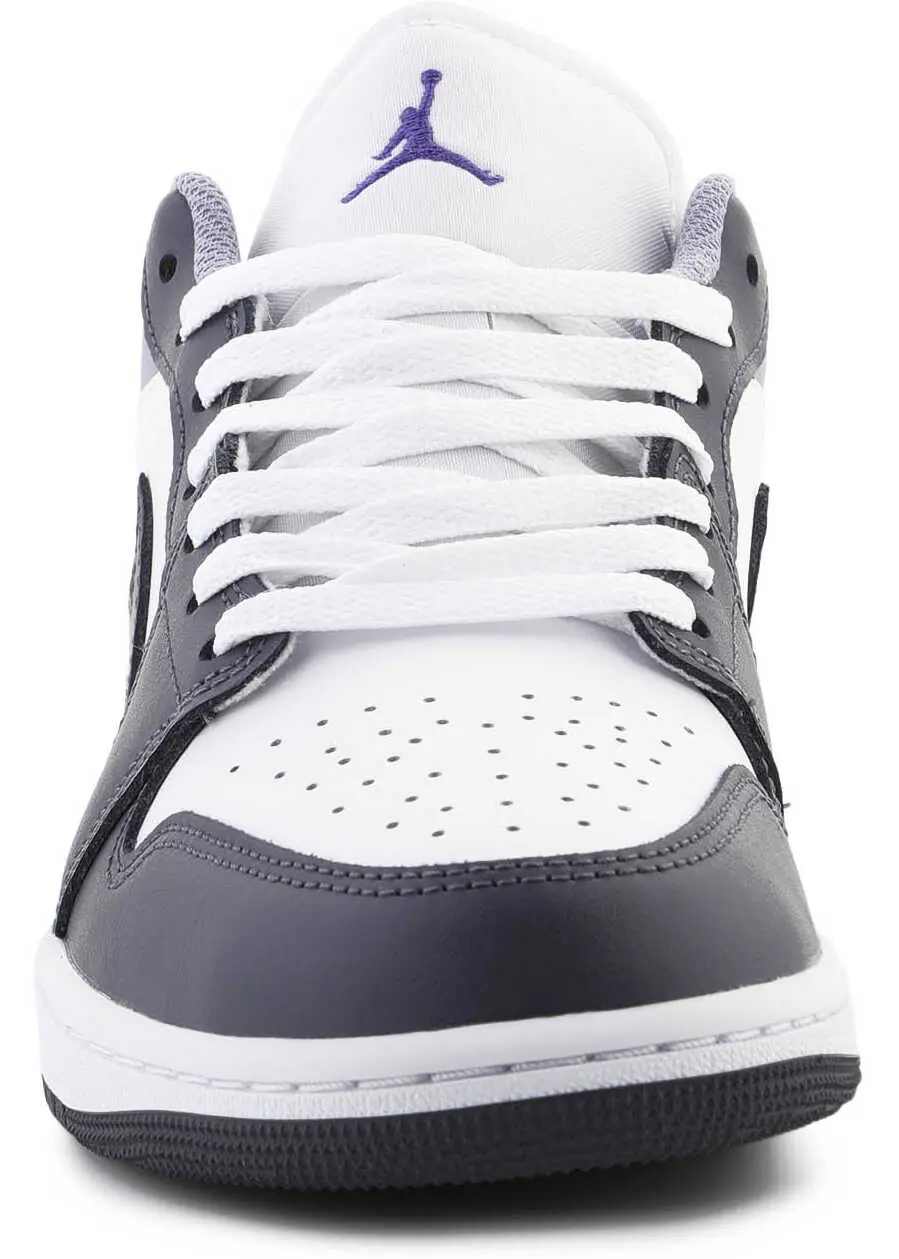 Sneakers Nike Air Jordan 1 LOW White/Indigo Haze Blanc/Brume Indigo Purple Barbati (BM 18764794) 2