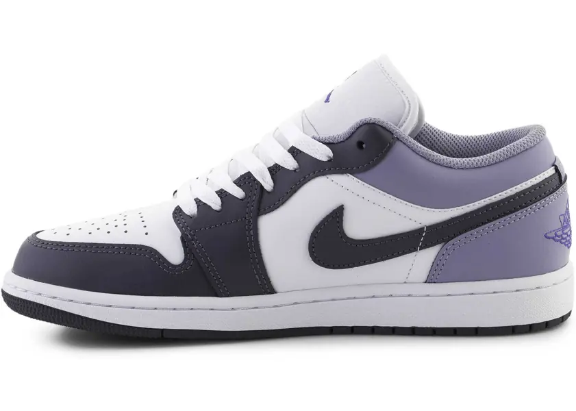 Sneakers Nike Air Jordan 1 LOW White/Indigo Haze Blanc/Brume Indigo Purple Barbati (BM 18764794) 4