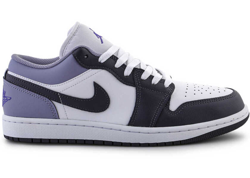 Sneakers Nike Air Jordan 1 LOW White/Indigo Haze Blanc/Brume Indigo Purple Barbati (BM 18764794) 6