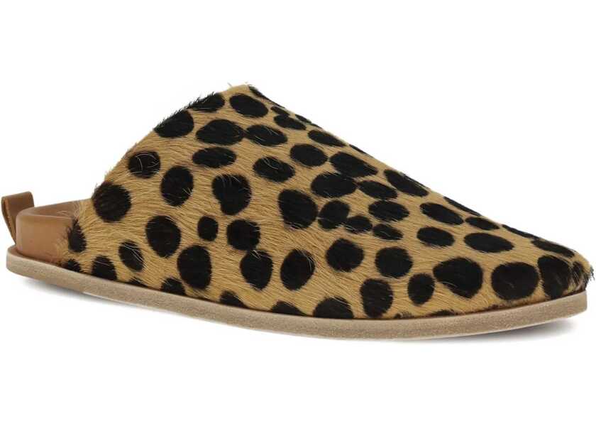 Sandale forteforte Leopard ponyhair Mules NOISETTE Femei (BM 18764830) 2