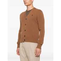 Pulovere pentru Barbati - Cardigane AMI Paris Ami De Coeur Cardigan NOISETTE Barbati (BM 18764896) - B-mall.ro