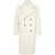 Brunello Cucinelli Ribbed cashmere Coat ENGLISH WHITE