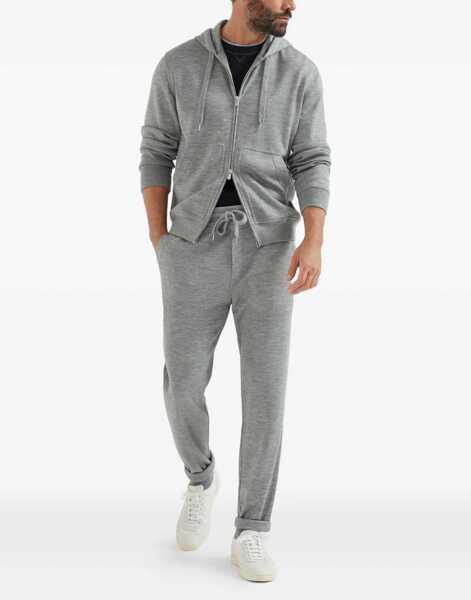Pantaloni de trening Brunello Cucinelli Cashmere Sweatpants GRIGIO Barbati (BM 18764941) 2