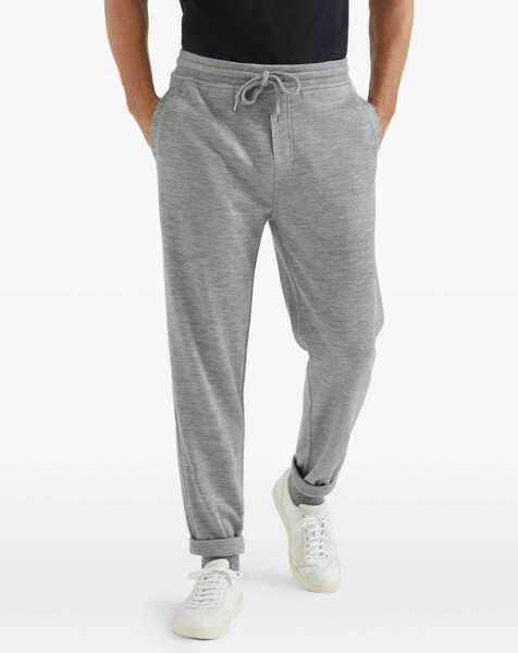 Pantaloni de trening Brunello Cucinelli Cashmere Sweatpants GRIGIO Barbati (BM 18764941) 3
