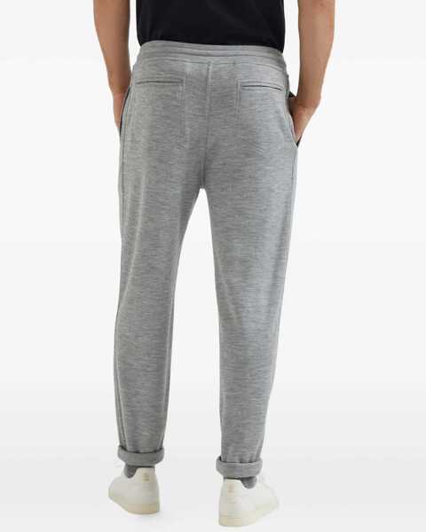 Pantaloni de trening Brunello Cucinelli Cashmere Sweatpants GRIGIO Barbati (BM 18764941) 4