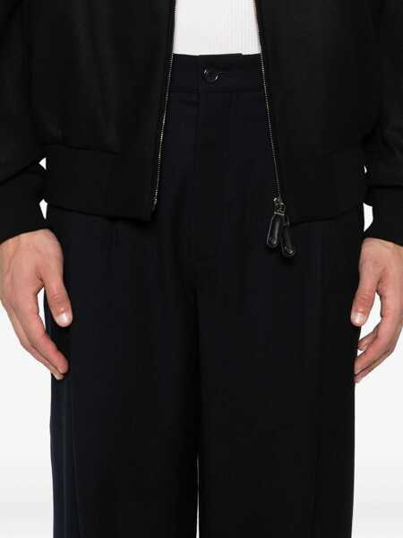 Pantaloni casual Giorgio Armani Lightweight wool cloth single-dart Pants NIGHT SKY Barbati (BM 18764947) 5