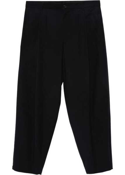 Pantaloni casual Giorgio Armani Lightweight wool cloth single-dart Pants NIGHT SKY Barbati (BM 18764947) 1