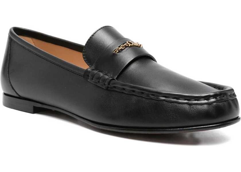Mocasini Chloe Leather Loafers BLACK Femei (BM 18764956) 2