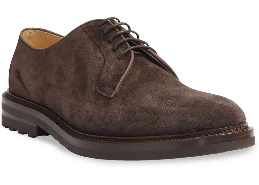 Pantofi eleganti Brunello Cucinelli Leather Lace-ups CORVINO Barbati (BM 18764995) 2