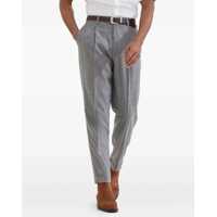 Pantaloni Brunello Cucinelli pentru Barbati - Pantaloni casual Brunello Cucinelli Cashmere-silk flannel Pants GRIGIO Barbati (BM 18765016) - B-mall.ro
