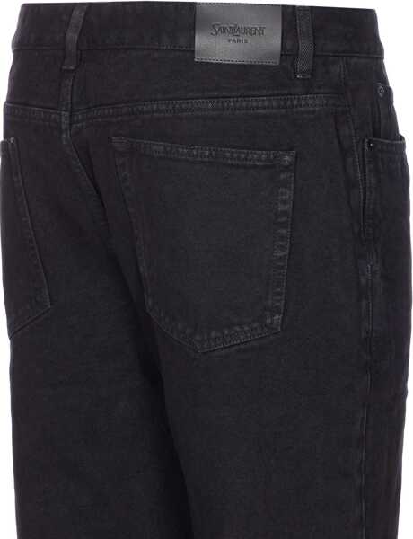 Blugi Saint Laurent Lou Jeans MIDNIGHT BLACK Barbati (BM 18765019) 4