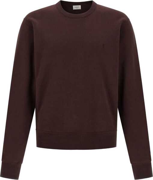Pulovere casual Saint Laurent Cassandre Sweatshirt PRUNE Barbati (BM 18765022) 1