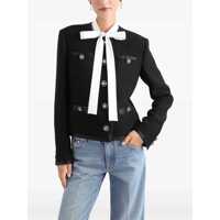 Jachete Dama - Jachete Dolce & Gabbana Tweed Single-Breasted Jacket BLACK Femei (BM 18765175) - B-mall.ro