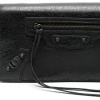 Genti plic Dama - Genti plic Balenciaga Le City Pochette BLACK Femei (BM 18765181) - B-mall.ro