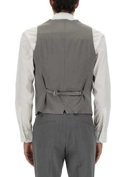 Veste casual Hugo Boss Slim Fit Vest GREY Barbati (BM 18765208) 3