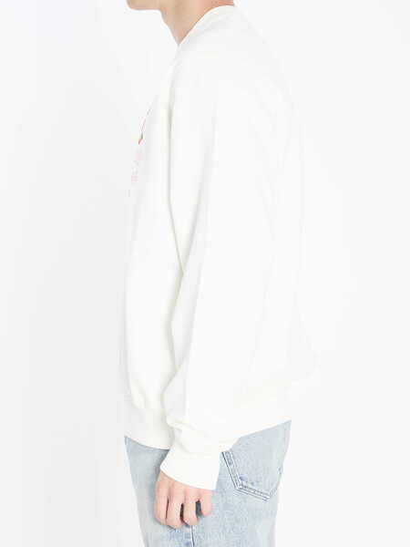 Pulovere casual Casablanca Casa Way Mountain Sweatshirt WHITE Barbati (BM 18765256) 3