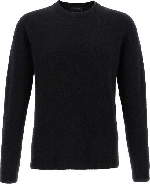 Pulovere Roberto Collina Crewneck Sweater BLACK Barbati (BM 18765289) 1
