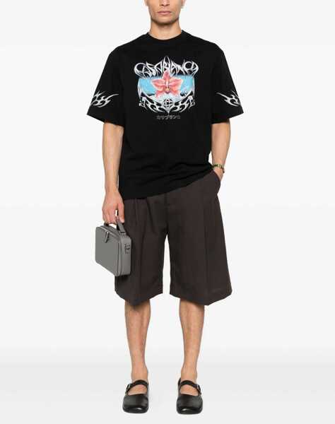 Tricouri Casablanca Blades Print T-Shirt BLACK Barbati (BM 18765310) 2