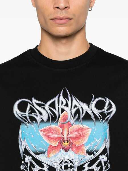 Tricouri Casablanca Blades Print T-Shirt BLACK Barbati (BM 18765310) 4