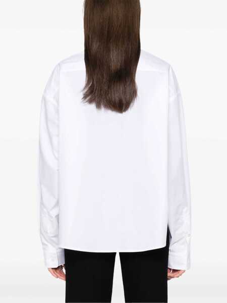 Camasi Balenciaga Poplin Shirt WHITE Femei (BM 18765328) 4