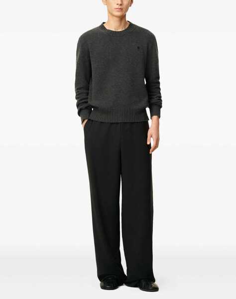 Pulovere AMI Paris Ami De Coeur Crewneck Sweater GREY Barbati (BM 18765331) 2