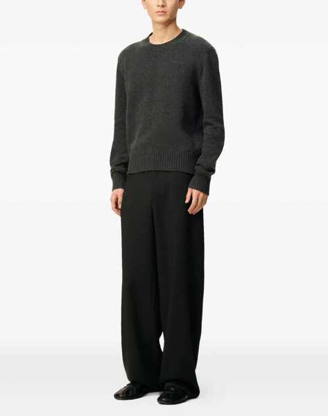 Pulovere AMI Paris Ami De Coeur Crewneck Sweater GREY Barbati (BM 18765331) 3