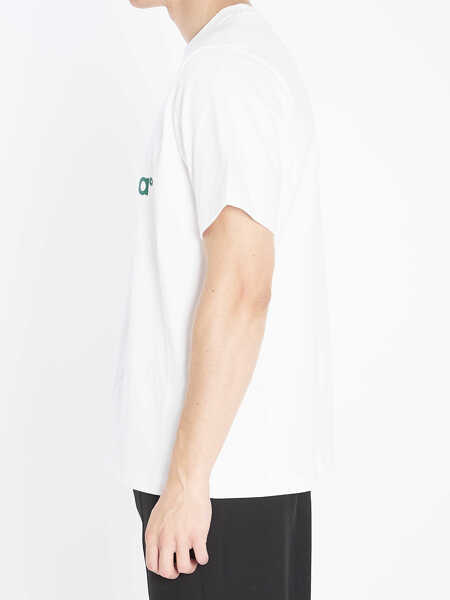 Tricouri Casablanca Montagne Printed T-Shirt WHITE Barbati (BM 18765337) 3