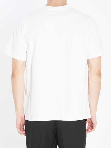 Tricouri Casablanca Montagne Printed T-Shirt WHITE Barbati (BM 18765337) 4