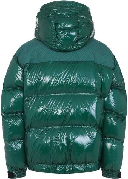Bomber jacket Casablanca Puffer Jacket In Nylon GREEN Barbati (BM 18765382) 2