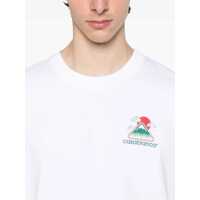 Tricouri Casablanca pentru Barbati - Tricouri Casablanca Montagne Ondule Printed T-Shirt WHITE Barbati (BM 18765385) - B-mall.ro