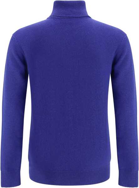 Pulovere Saint Laurent Turtleneck Sweater BLEU ROI Barbati (BM 18765442) 2