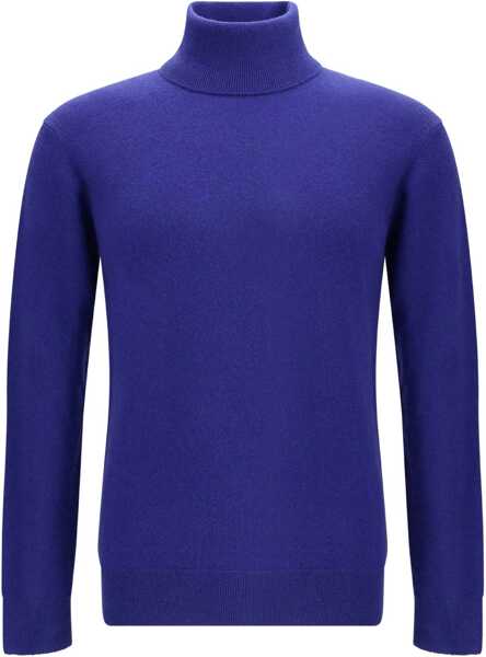 Pulovere Saint Laurent Turtleneck Sweater BLEU ROI Barbati (BM 18765442) 1