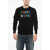 Mc2 Saint Barth Wool Blend Party Animal Crew-Neck Sweater Black