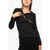 CHRISTOPHER ESBER Long Sleeved Top With Lace Insert Black