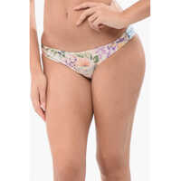 Bikini Floral Motif Halliday Bikini Bottom Femei