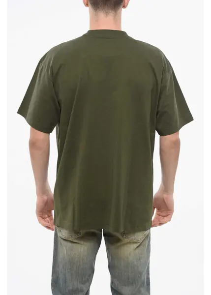 Tricouri Carhartt Printed Organic Cotton Back To Basic Crew-Neck T-Shirt Green Barbati (BM 18765613) 2