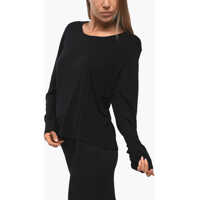 Tricouri Wool Blend Ava Crew-Neck T-Shirt Femei