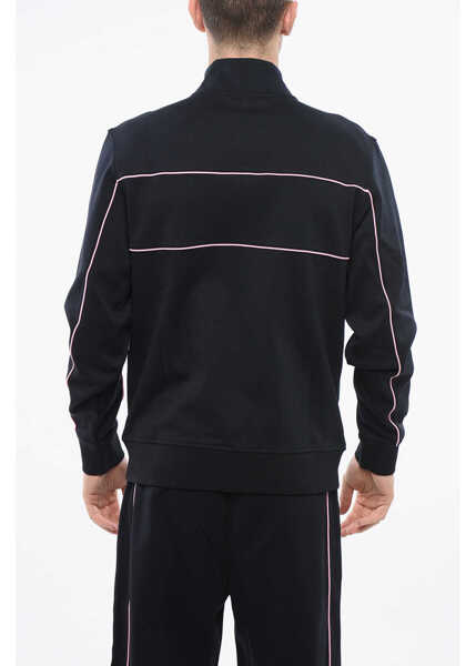 Bluze de trening EDENPARK Cotton Blend Sweatshirt With Contrasting Details Blue Barbati (BM 18765763) 2