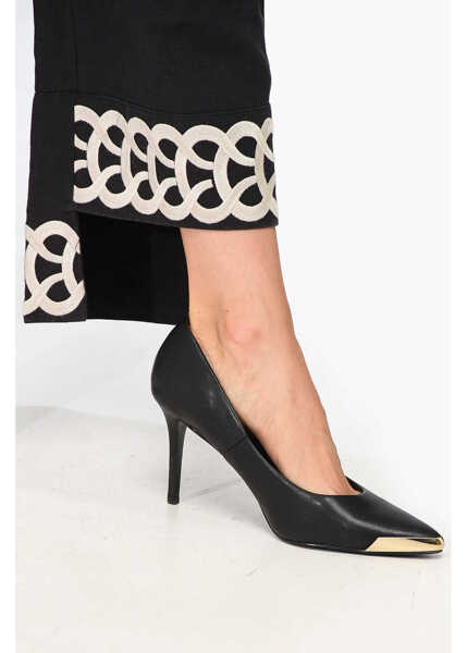 Pantaloni casual BY MALENE BIRGER Drawstring Waist Linen Mirabellos Pants Blue Femei (BM 18765814) 4