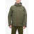 MONTURA Solid Color A Rosa Jacket With Hood Green