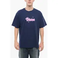 Tricouri Cotton Crew-Neck T-Shirt With Frontal Logo Barbati