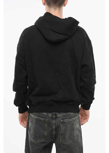 Bluze de trening Blue Sky Inn Printed Cotton Hoodie Black Barbati (BM 18765835) 2