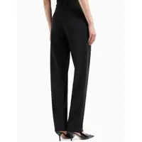 Imbracaminte Dama pagina 244 - Pantaloni casual Emporio Armani Emporio Armani Trousers Black Femei (BM 18765993) - B-mall.ro