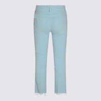 Blugi MOTHER Dama - Blugi MOTHER Mother Light Blue Cotton Jeans BLUE GLOW Femei (BM 18766365) - B-mall.ro
