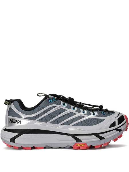 Sneakers Hoka One One Mafate Grey Sneakers With Insert Design And Drawstring Closure In Synthetic Fiber Unisex GREY Femei (BM 18766494) 1
