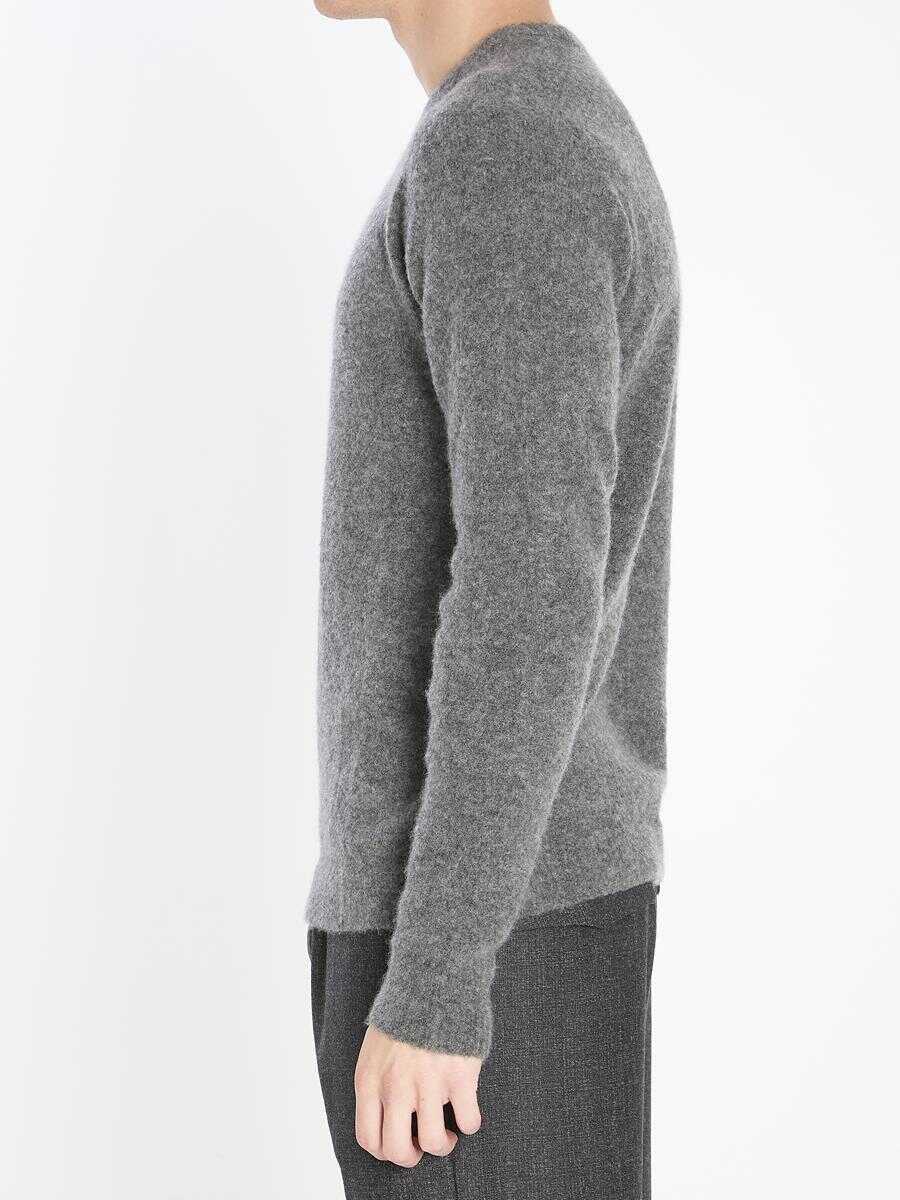 Pulovere Roberto Collina Crewneck Sweater GREY Barbati (BM 18766668) 3