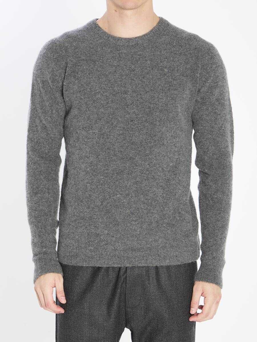 Pulovere Roberto Collina Crewneck Sweater GREY Barbati (BM 18766668) 1