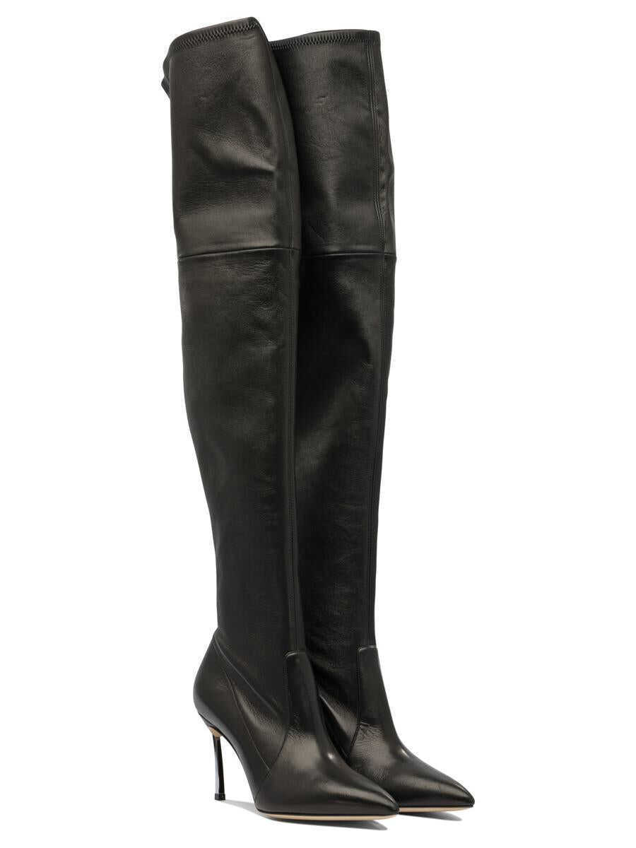 Bocanci Casadei Casadei Over-The-Knee Boots 100Mm Black Femei (BM 18766779) 2