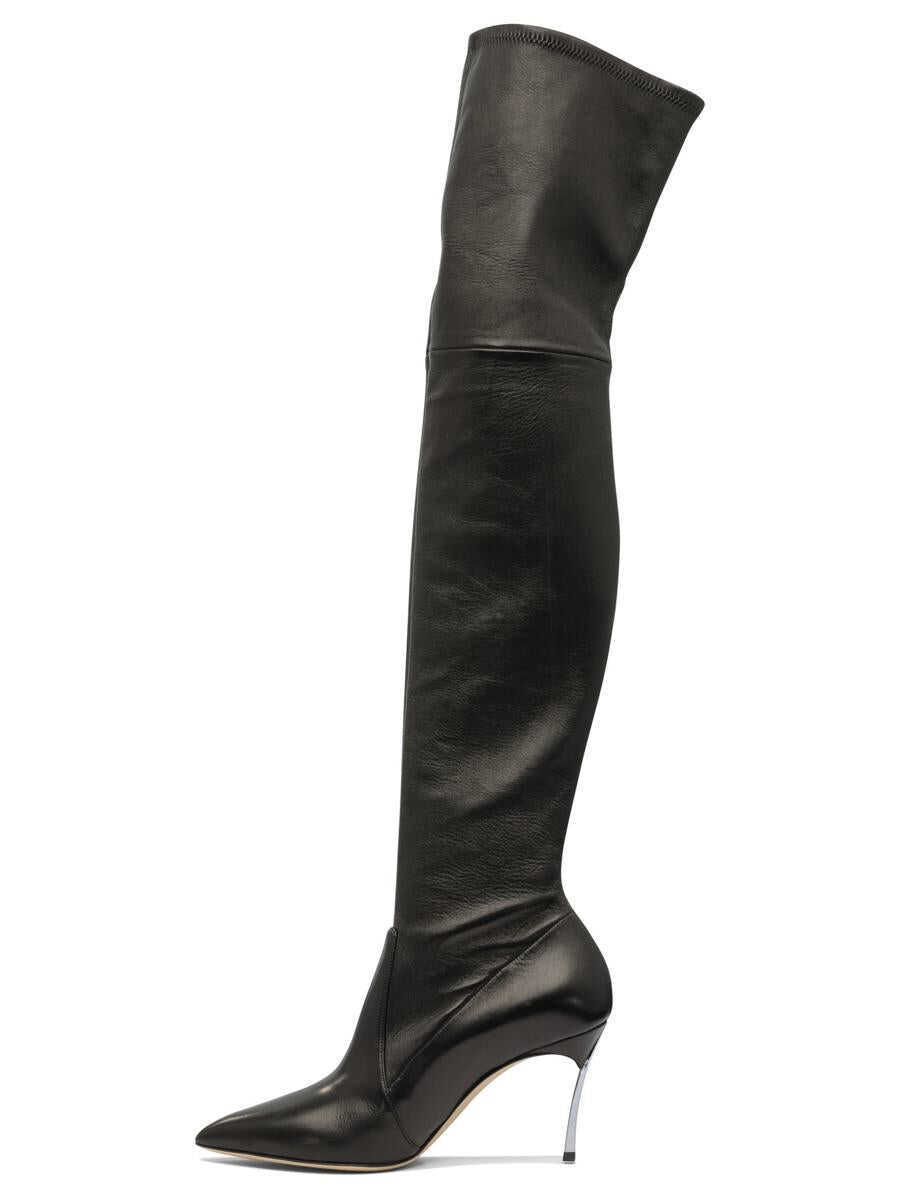 Bocanci Casadei Casadei Over-The-Knee Boots 100Mm Black Femei (BM 18766779) 3